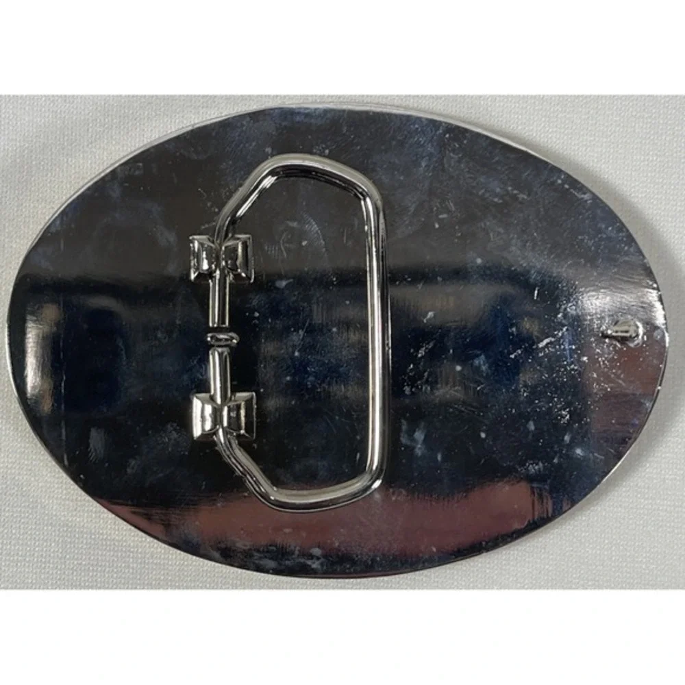 Vtg‎ North American Hunting Club NAHC Life Member Gold-tone Belt Buckle